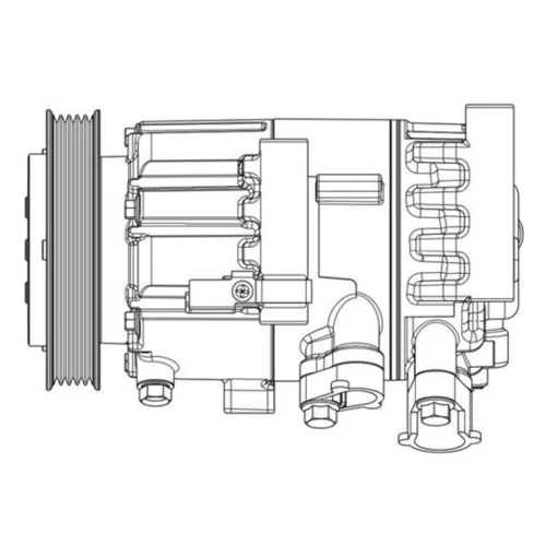 Kompresor klimatizácie MAHLE ACP 631 000P - obr. 10