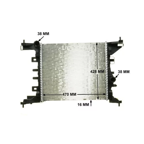 Chladič motora MAHLE CR 1187 000P - obr. 10