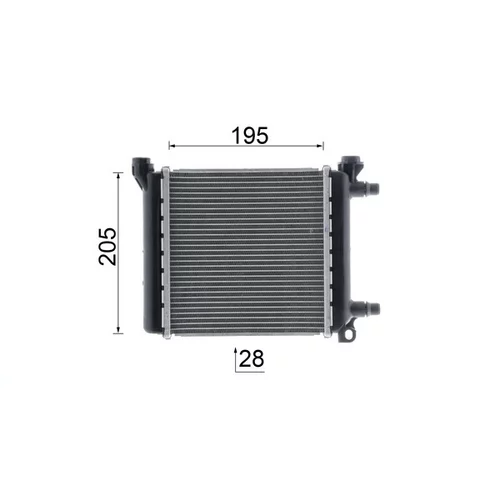 Chladič motora MAHLE CR 2642 000P - obr. 16