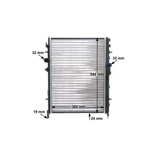 Chladič motora CR 515 000S /MAHLE/ - obr. 18