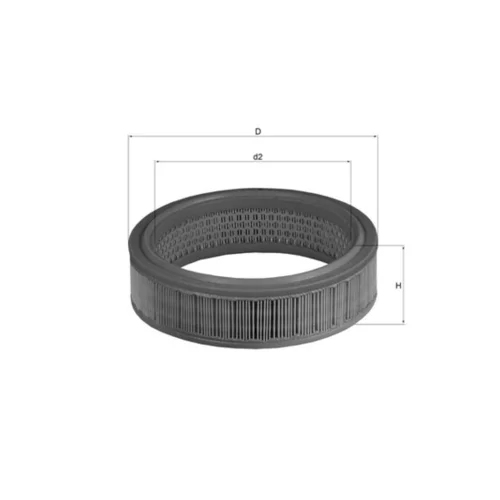 Vzduchový filter MAHLE LX 158