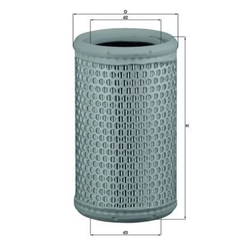 Vzduchový filter MAHLE LX 646/1