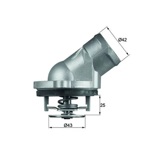 Termostat chladenia MAHLE TI 45 87D