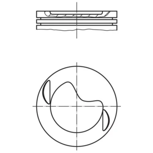 Piest MAHLE 002 19 02