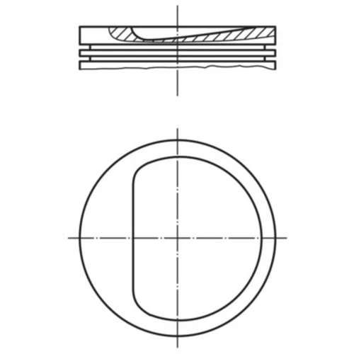 Piest MAHLE 011 45 01 - obr. 1