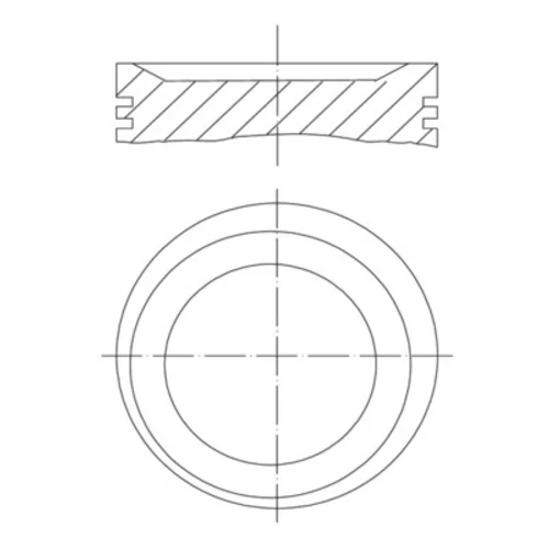 Piest MAHLE 011 75 01