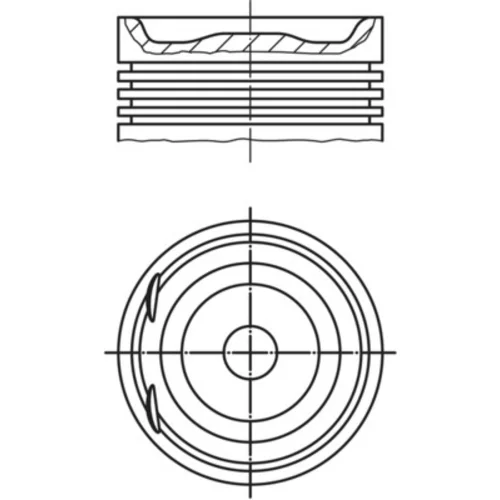 Piest MAHLE 012 20 03 - obr. 1