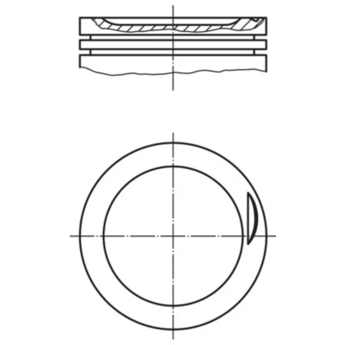 Piest MAHLE 030 83 02 - obr. 1