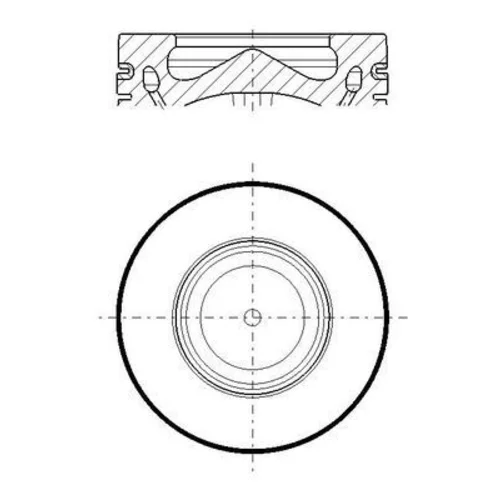 Piest MAHLE 081 PI 00119 000