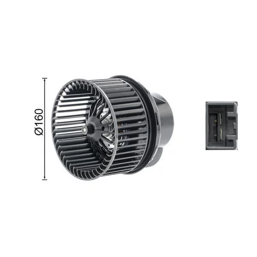 Vnútorný ventilátor AB 244 000P /MAHLE/ - obr. 10