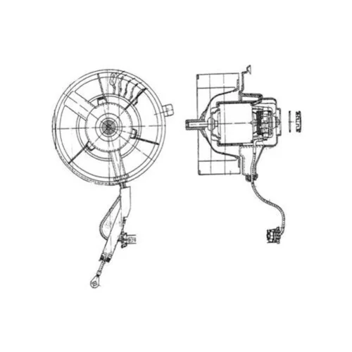 Vnútorný ventilátor MAHLE AB 37 000P - obr. 1