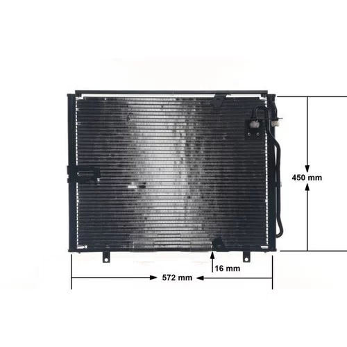 Kondenzátor klimatizácie MAHLE AC 148 000S - obr. 1