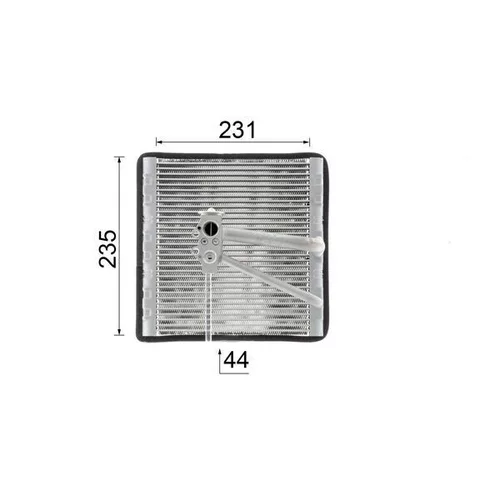 Výparník klimatizácie MAHLE AE 194 000P - obr. 10