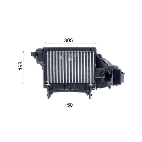 Výparník klimatizácie MAHLE AE 205 000P - obr. 19