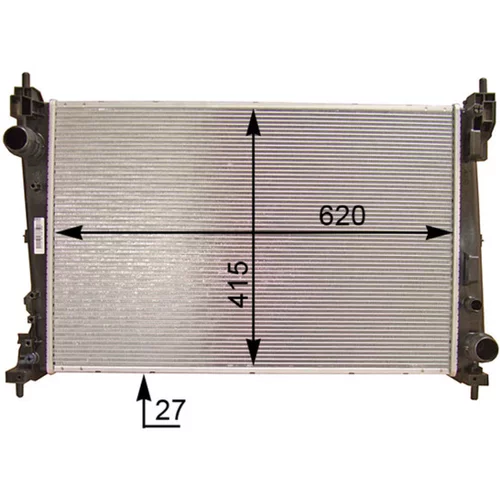 Chladič motora MAHLE CR 1112 000P - obr. 9