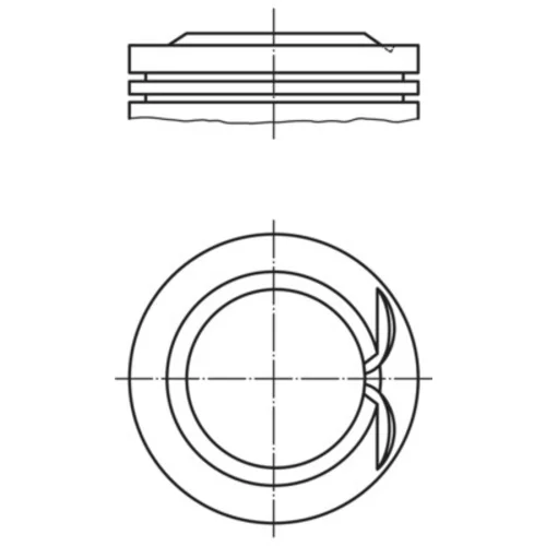 Piest MAHLE 040 25 00 - obr. 1