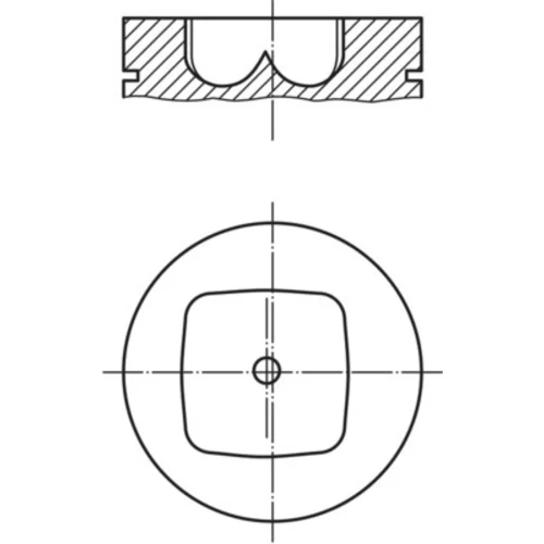 Piest 043 80 00 /MAHLE/ - obr. 1