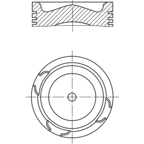 Piest MAHLE 213 69 00 - obr. 1