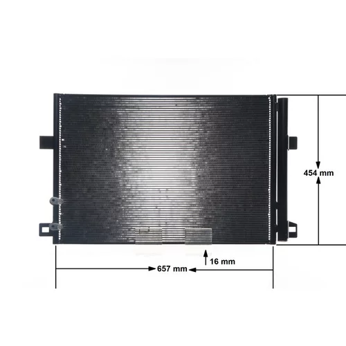 Kondenzátor klimatizácie MAHLE AC 885 000S - obr. 11