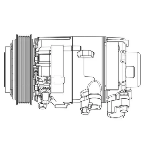 Kompresor klimatizácie MAHLE ACP 633 000P - obr. 10