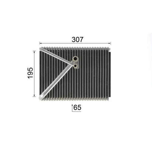 Výparník klimatizácie MAHLE AE 87 000P - obr. 12