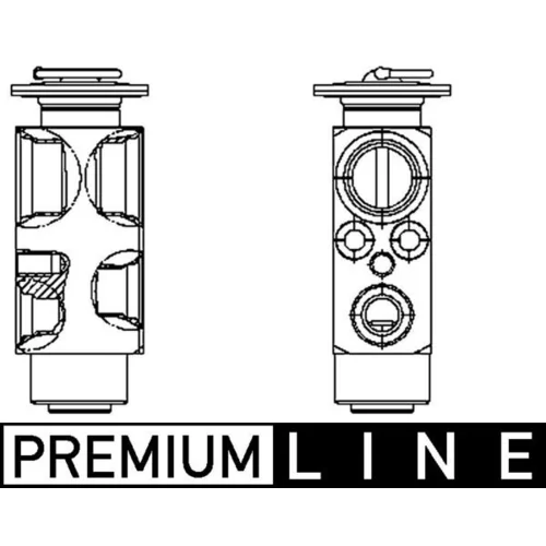 Expanzný ventil klimatizácie AVE 132 000P /MAHLE/