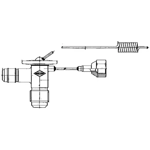 Expanzný ventil klimatizácie MAHLE AVE 84 000S - obr. 1