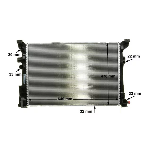 Chladič motora CR 2171 000P /MAHLE/ - obr. 9
