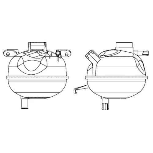 Vyrovnávacia nádobka chladiacej kvapaliny MAHLE CRT 7 000S