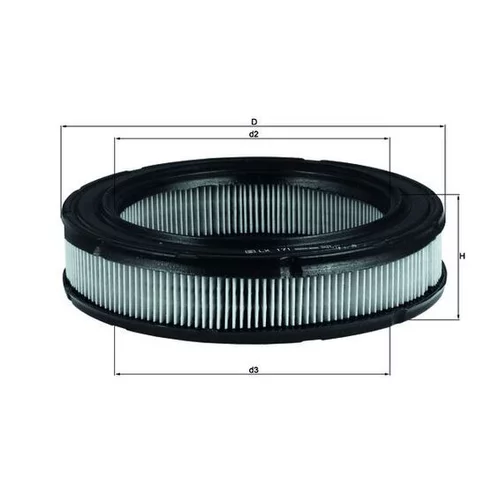 Vzduchový filter MAHLE LX 171