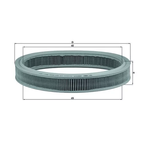 Vzduchový filter MAHLE LX 527