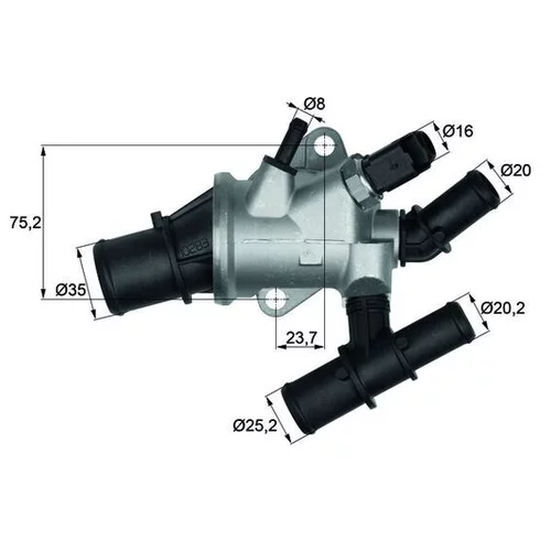 Termostat chladenia MAHLE TI 162 88