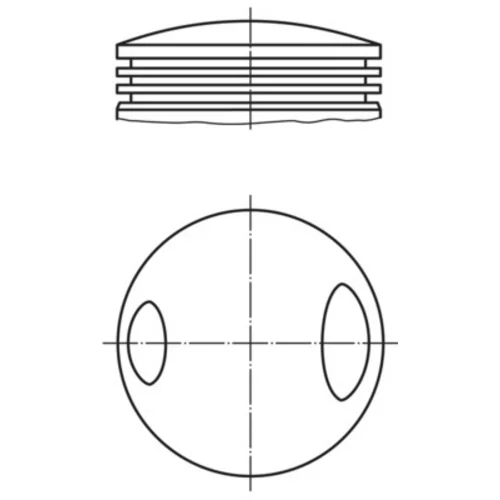 Piest MAHLE 081 47 01 - obr. 1