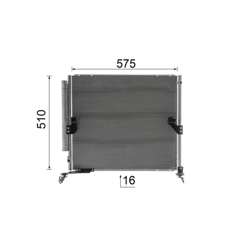 Kondenzátor klimatizácie MAHLE AC 863 000S - obr. 10