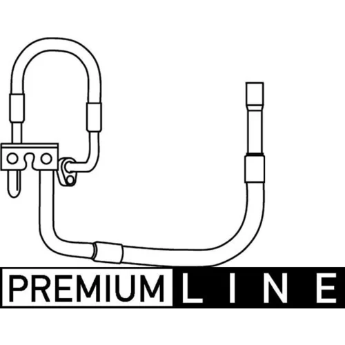 Vysoko/nízkotlakové vedenie klimatizácie MAHLE AP 78 000P