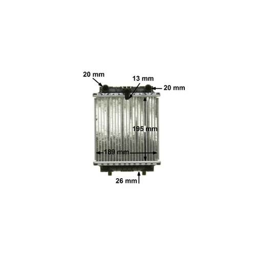 Chladič motora MAHLE CR 1202 000P - obr. 11