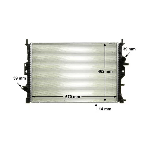 Chladič motora MAHLE CR 906 000P - obr. 15