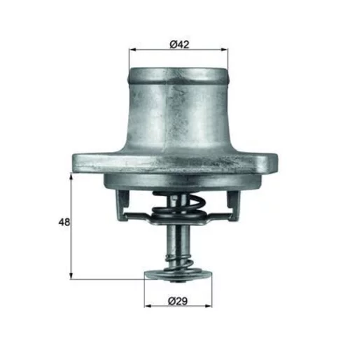 Termostat chladenia MAHLE TI 48 80D - obr. 2