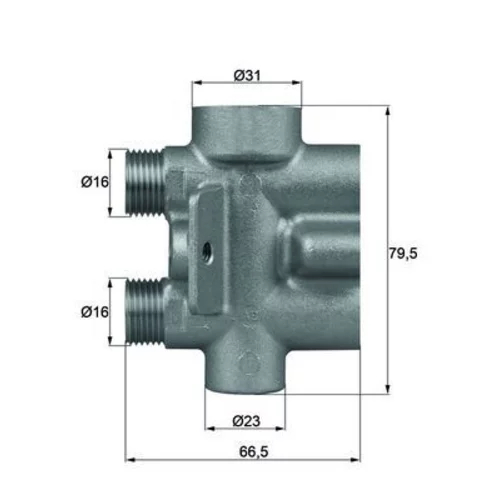 Termostat chladenia oleja MAHLE TO 9 75