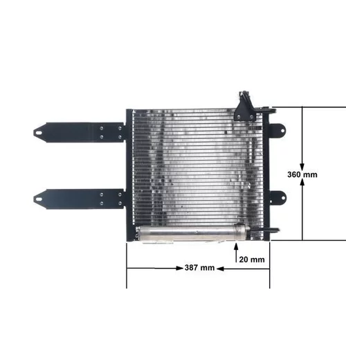 Kondenzátor klimatizácie MAHLE AC 286 000S - obr. 11