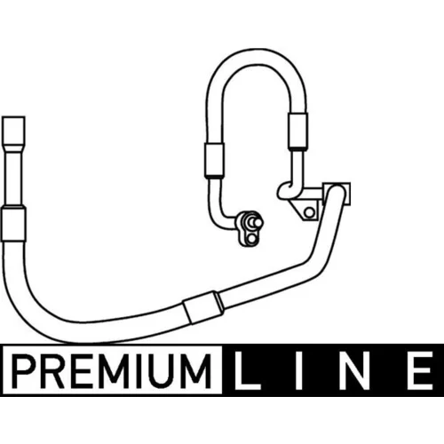 Vysoko/nízkotlakové vedenie klimatizácie MAHLE AP 82 000P