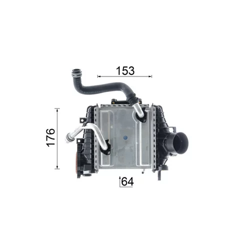 Chladič plniaceho vzduchu MAHLE CI 641 000P - obr. 14