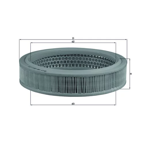 Vzduchový filter MAHLE LX 160