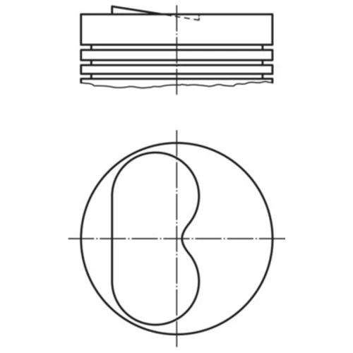 Piest MAHLE 007 32 00 - obr. 1