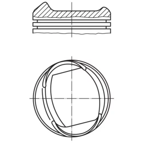 Piest 013 37 00 /MAHLE/ - obr. 1