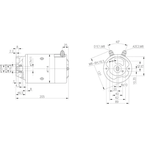 Elektromotor MAHLE 11216209 - obr. 1