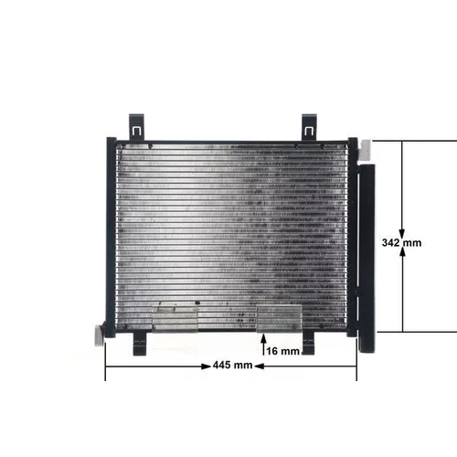 Kondenzátor klimatizácie MAHLE AC 747 000S - obr. 11