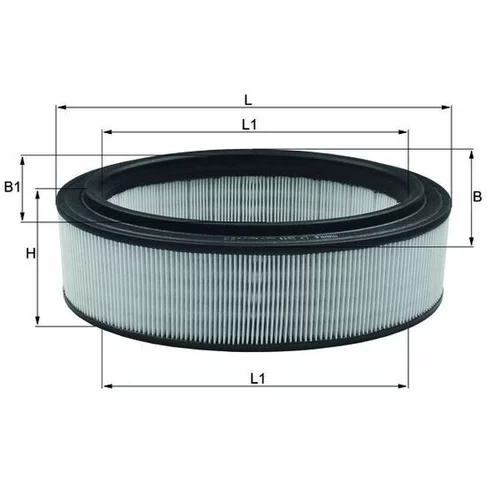 Vzduchový filter MAHLE LX 2844