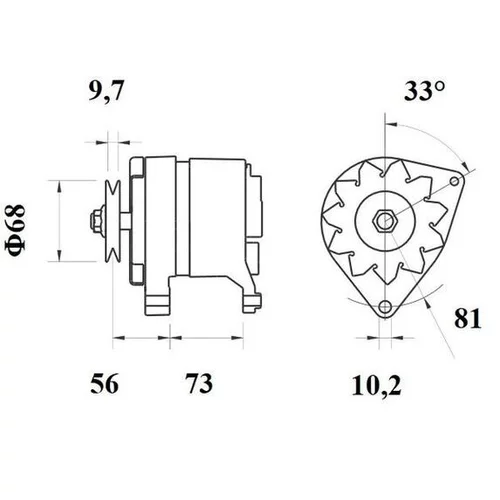 Alternátor MAHLE MG 244 - obr. 5