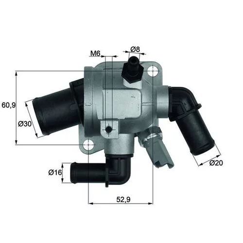 Termostat chladenia MAHLE TI 173 88